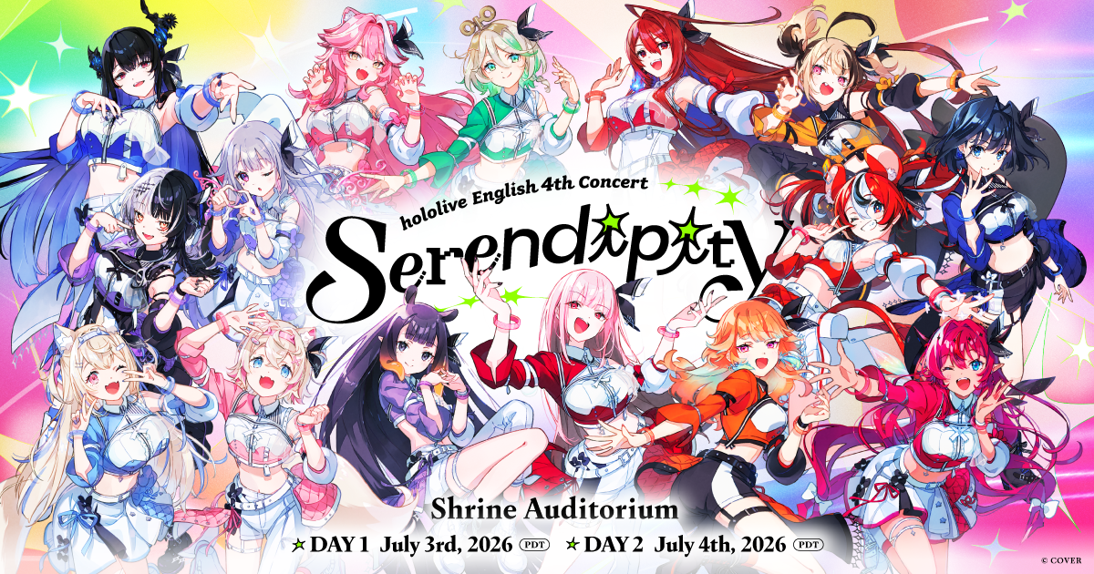 hololive English 4th Concert -Serendipity-｜hololive production
